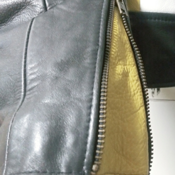 Johnson leather of San Francisco motorcycle jacket - Picture 2 of 14